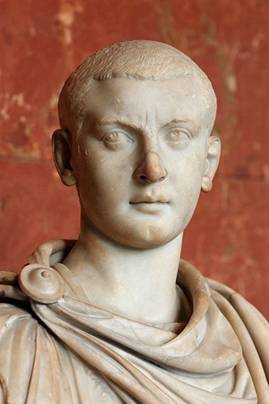 Gordian III Roman Emperor ca 238 CE Musee du Louvre Paris Ma 1063 MR 513  Borghese Collection